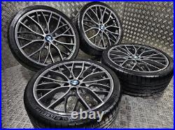 GENUINE 405M M PERFORMANCE ALLOY WHEELS 20 BMW With BimmerTec Spacers 15 & 12mm