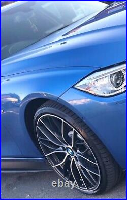 GENUINE 405M M PERFORMANCE ALLOY WHEELS 20 BMW With BimmerTec Spacers 15 & 12mm