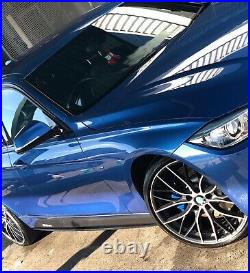 GENUINE 405M M PERFORMANCE ALLOY WHEELS 20 BMW With BimmerTec Spacers 15 & 12mm
