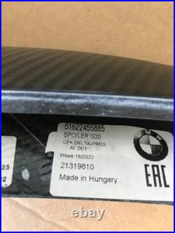 GENUINE BMW 3 Series G20 M Performance Rear Spoiler 51192458369 Carbon Fibre UL3 GENUINE BMW 3 Series G20 M Performance Rear Spoiler 51192458369 Carbon Fibre UL3