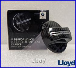 GENUINE BMW Carbon M Performance Fuel Filler Cap Cover With Original Box