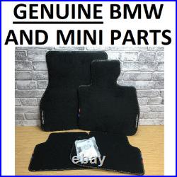 GENUINE BMW F70 F74 M Performance Velour Floor Mats 51475B4D3A4 RHD SET OF 4 23E