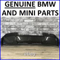 GENUINE BMW F70 M Performance Rear Diffuser 51125B30F59. Carbon Fibre. XXX