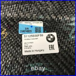 GENUINE BMW F70 M Performance Rear Diffuser 51125B30F59. Carbon Fibre. XXX