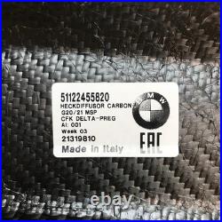 GENUINE BMW G20 G21 M Performance Rear Diffuser 51192455819. Carbon Fibre. 25X
