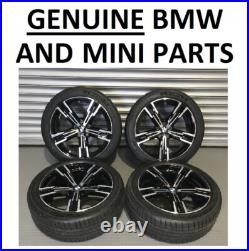 GENUINE BMW G42 G20 M Performance 18 848M Alloy Wheels, Michelin Tyres. SUPERB GENUINE BMW G42 G20 M Performance 18 848M Alloy Wheels, Michelin Tyres. SUPERB