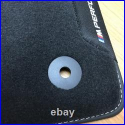 GENUINE BMW G60 G61 M Performance Velour Floor Mats 51475A898A0 RHD SET OF 4 23E