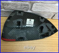 GENUINE BMW M Performance CARBON Wing Mirror Cover 51162337580, RIGHT SIDE. 23D