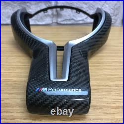 GENUINE BMW M Performance Steering Wheel Cover 32302345203. Carbon Fibre. 34B