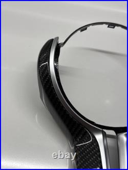 GENUINE BMW M Performance Steering Wheel Cover 32302345203. Carbon Fibre. 34B
