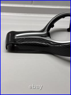 GENUINE BMW M Performance Steering Wheel Cover 32302345203. Carbon Fibre. 34B
