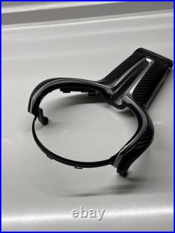 GENUINE BMW M Performance Steering Wheel Cover 32302345203. Carbon Fibre. 34B
