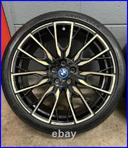 GENUINE BMW PERFORMANCE 20 i4 M50 868M ALLOY WHEELS & GOODYEAR TYRES SET