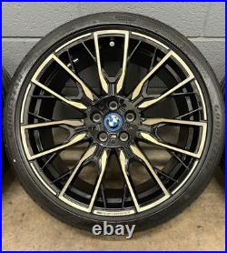 GENUINE BMW PERFORMANCE 20 i4 M50 868M ALLOY WHEELS & GOODYEAR TYRES SET
