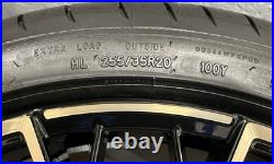 GENUINE BMW PERFORMANCE 20 i4 M50 868M ALLOY WHEELS & GOODYEAR TYRES SET