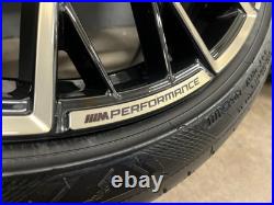 GENUINE BMW PERFORMANCE 20 i4 M50 868M ALLOY WHEELS & GOODYEAR TYRES SET