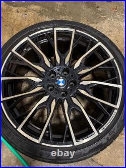 GENUINE BMW Performance Gold 20 i4 M50 Model 868M Alloy Wheels & Goodyear Tyres
