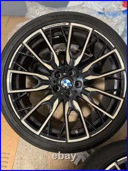 GENUINE BMW Performance Gold 20 i4 M50 Model 868M Alloy Wheels & Goodyear Tyres