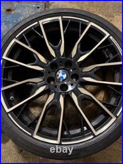 GENUINE BMW Performance Gold 20 i4 M50 Model 868M Alloy Wheels & Goodyear Tyres