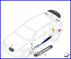 GENUINE BMW X3 M X4 F97 F98 M Performance Car Wrapping 51142465611. PAIR. 20C