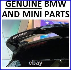 GENUINE BMW X5 G05 M Performance Flow Through Spoiler 51192464331. Black. UL4