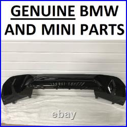 GENUINE BMW i4, G26 M Performance Rear Bumper Trim 51195A36857. Gloss Black. XXX