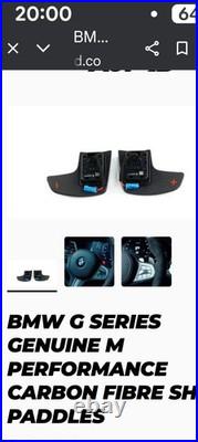 GENUINE M PERFORMANCE Carbon Paddle Shifters G SERIES