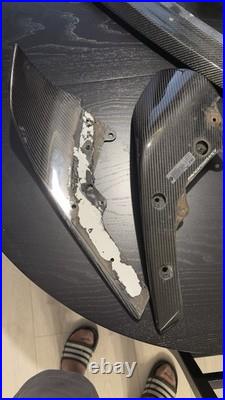 GENUINE M PERFORMANCE F87 M2 Carbon Front Splitter Bumper Corners