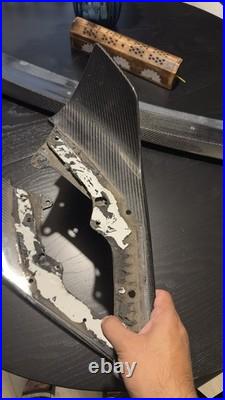 GENUINE M PERFORMANCE F87 M2 Carbon Front Splitter Bumper Corners