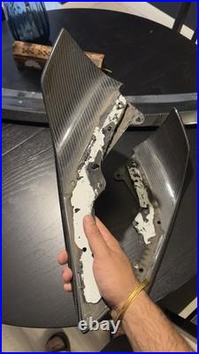 GENUINE M PERFORMANCE F87 M2 Carbon Front Splitter Bumper Corners
