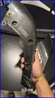 GENUINE M PERFORMANCE F87 M2 Carbon Front Splitter Bumper Corners