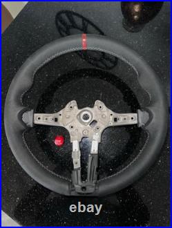 GENUINE M Performance Steering Wheel Alcantara & red start button