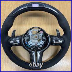 Genuine 2015 Bmw M4 F82 Led Alcantara M Performance Race Steering Wheel