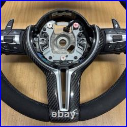 Genuine 2015 Bmw M4 F82 Led Alcantara M Performance Race Steering Wheel