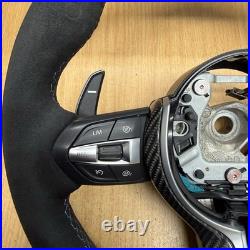 Genuine 2015 Bmw M4 F82 Led Alcantara M Performance Race Steering Wheel