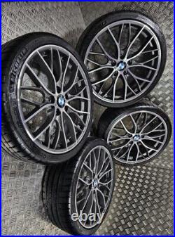 Genuine 405M 20 Alloy Wheels M Sport Performance Rear Wheels 255/30/20 Pirelli