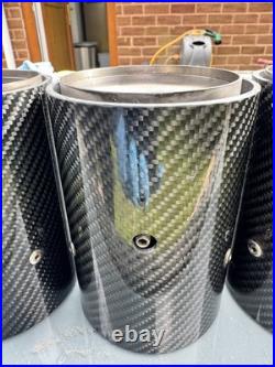 Genuine BMW 18302358110 M Performance Carbon Exhaust Tips M2, M2 Comp M3 And M4