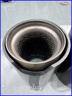 Genuine BMW 18302358110 M Performance Carbon Exhaust Tips M2, M2 Comp M3 And M4