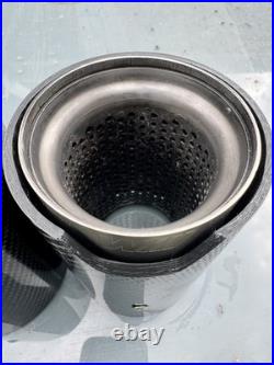 Genuine BMW 18302358110 M Performance Carbon Exhaust Tips M2, M2 Comp M3 And M4