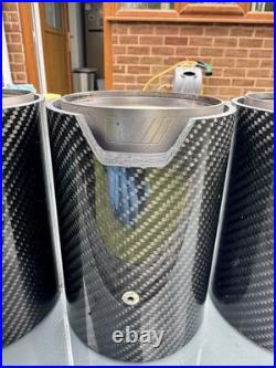 Genuine BMW 18302358110 M Performance Carbon Exhaust Tips M2, M2 Comp M3 And M4