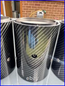 Genuine BMW 18302358110 M Performance Carbon Exhaust Tips M2, M2 Comp M3 And M4