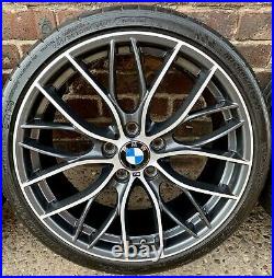 Genuine BMW 1 2 Series 19 Alloy Wheels M Performance Sport 405M Tyres F20 F21