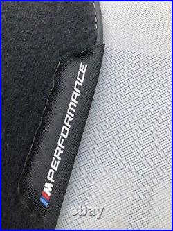 Genuine BMW 1 Series F40 2019-2022 M PERFORMANCE Black Velour Carpet Mats, BRA