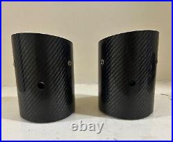 Genuine BMW 2 3 4 5 6 Series Carbon Fibre M Performance Exhaust Tips