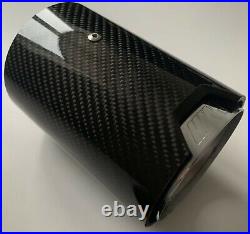 Genuine BMW 2 3 4 5 Series Performance Carbon Fibre Exhaust Tip Pipe 18302355889