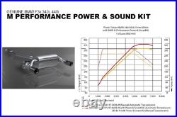 Genuine BMW 340i & 440i Chrome M Performance Power and Sound Kit F3x 11122444531