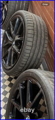 Genuine BMW 8 series G14 G15 G16 20 Black M Performance Wheels 728M Immaculate