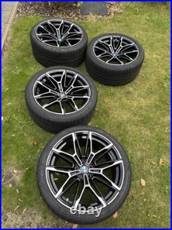 Genuine BMW 930M diamond cut Wheels & pilot sport tyres