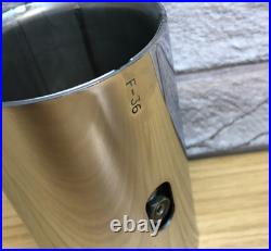 Genuine BMW F30 F22 F34 etc, M Performance Exhaust Trims 18302354364. PAIR. 29B3