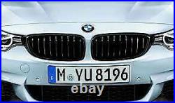 Genuine BMW F32/F3/F36 4 series M Performance Black Kidney Grilles